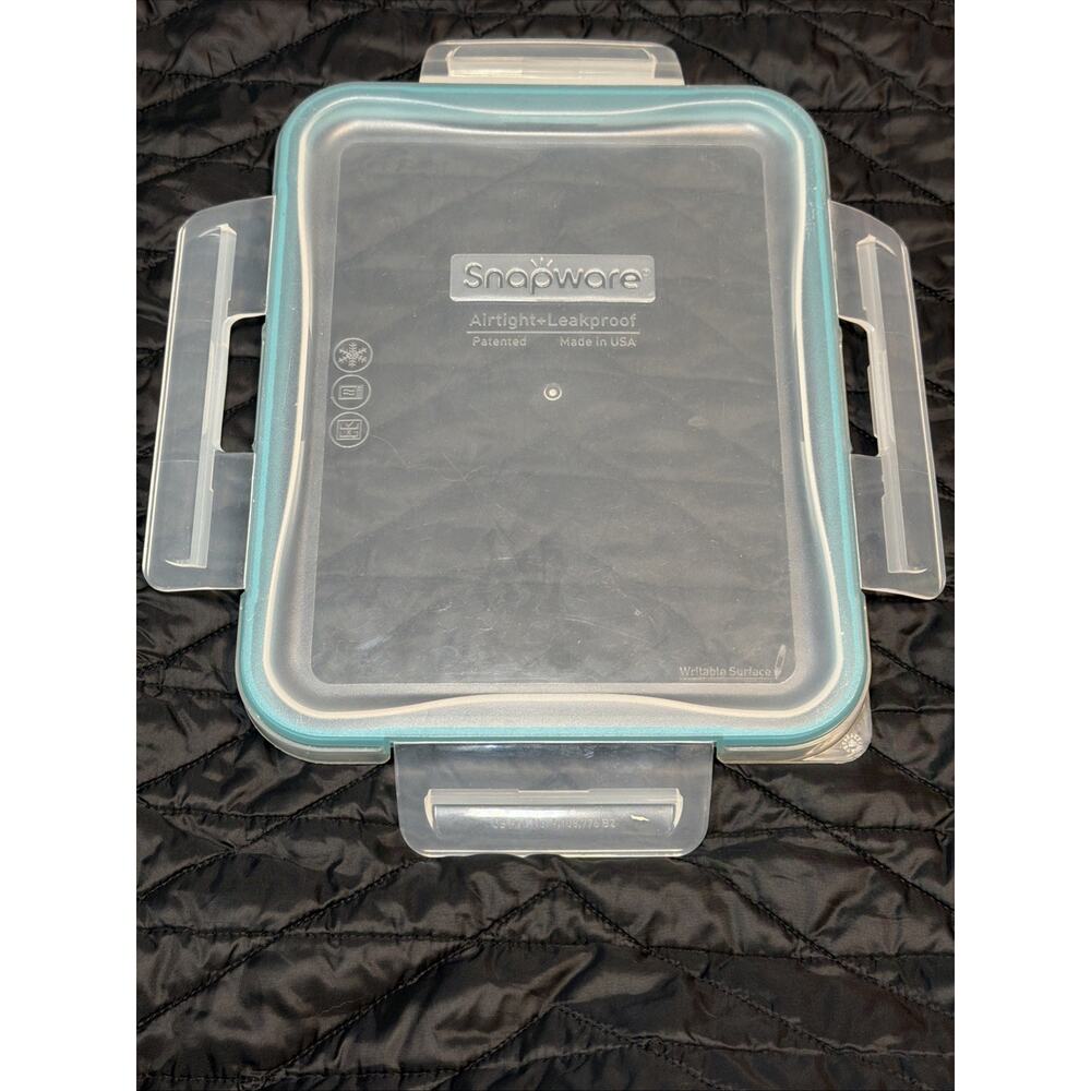 SNAPWARE Pyrex Replacement LID 9X7 Airtight Plastic Food Storage Container Cover